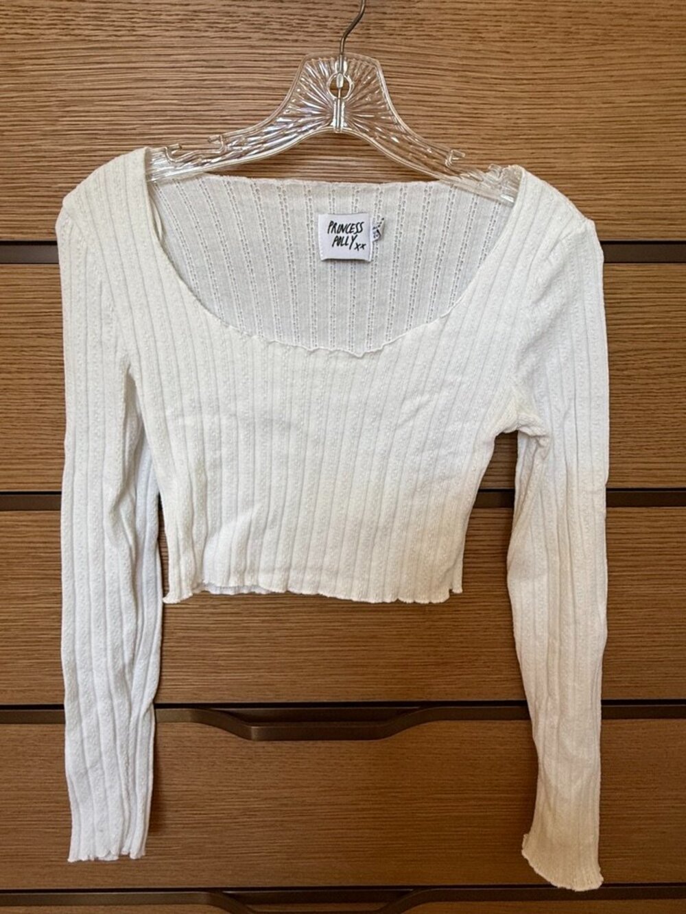 Princess Polly Knit Crop Long Sleeve